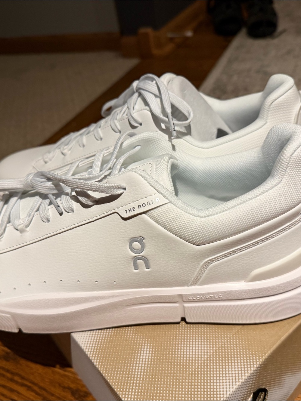 On Running White Men's Low-Top Sneakers